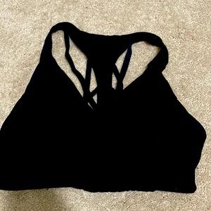 Black fabletics high impact sports bra!